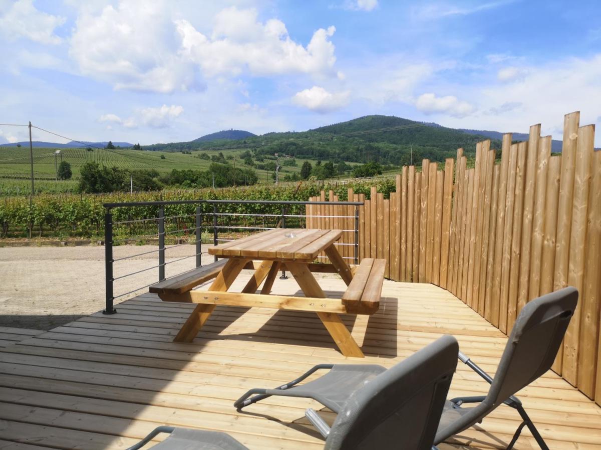 Cocon De Caractere Au Coeur Des Vignes Alsaciennes Apartment Bergheim Exterior foto